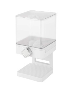 Dispensador de Alimentos Secos Zevro KCH-06129 Blanco/Cromo 2