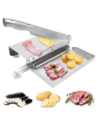 Cortador de Carne Manual Aetwhy de Acero Inoxidable 1.86 kg