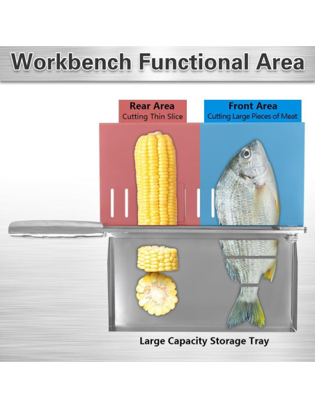 Cortador de Carne Manual Aetwhy de Acero Inoxidable 1.86 kg