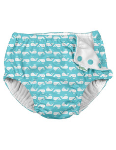 Pañal de Natación Reutilizable i play Aqua Ballena 6 Meses