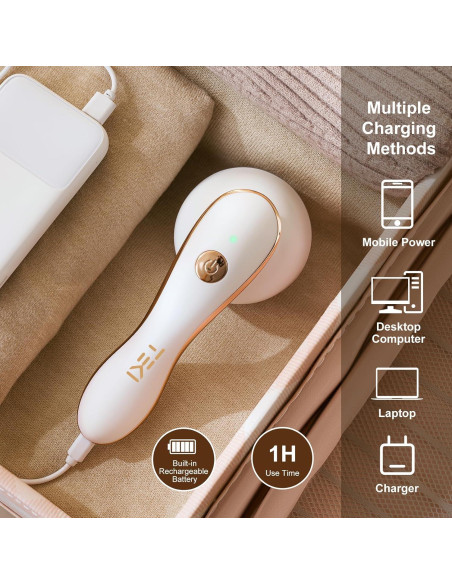 Raspador de Tela TEKI GC-306 con 2 Cuchillas y USB-C