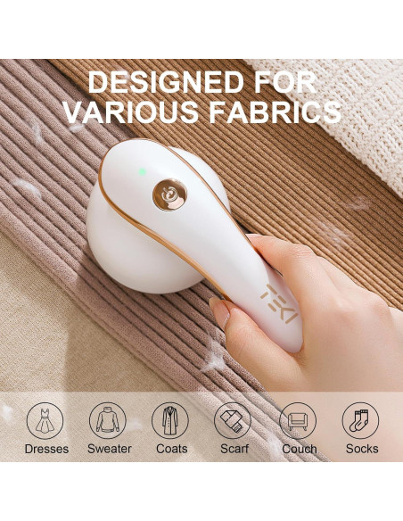 Raspador de Tela TEKI GC-306 con 2 Cuchillas y USB-C