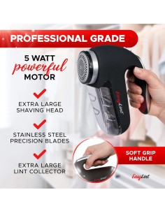 EasyLint Removedor de Pelusas Eléctrico Profesional 396g 2