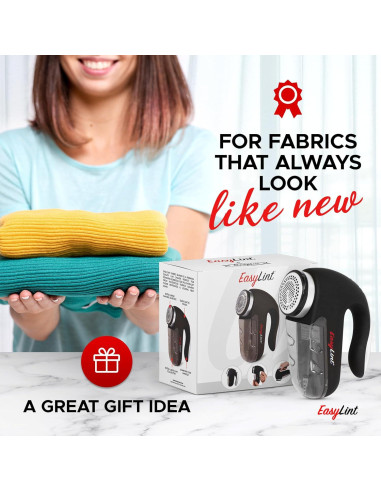 EasyLint Removedor de Pelusas Eléctrico Profesional 396g