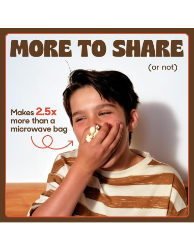 Fabricante de Palomitas Popsmith Acero Inoxidable 6L