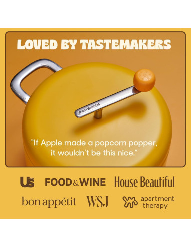 Fabricante de Palomitas Popsmith Acero Inoxidable 6L