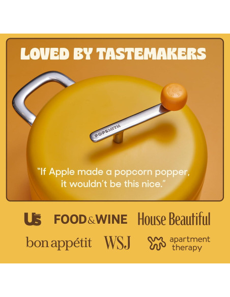 Fabricante de Palomitas Popsmith Acero Inoxidable 6L
