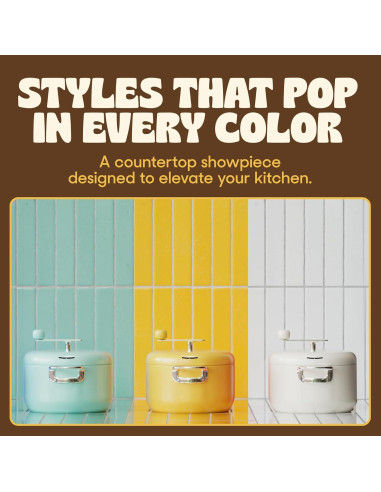 Fabricante de Palomitas Popsmith Acero Inoxidable 6L