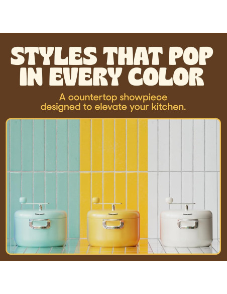 Fabricante de Palomitas Popsmith Acero Inoxidable 6L