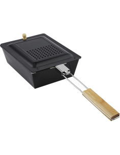 Popcornera de Fogata Mud Pie 8 oz Metal Plegable 2