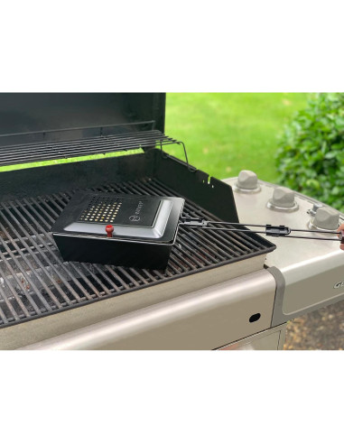 Bandeja para Palomitas Outset 28.5 cm Antiadherente con Mango