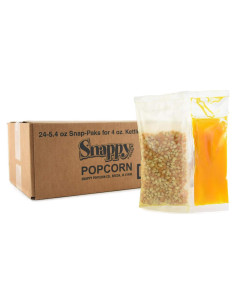 Paquete de Palomitas Snappy 5.4 oz con Aceite de Coco