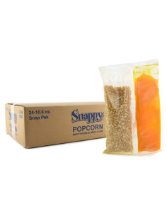 Paquetes de Palomitas Snappy 10.6 oz para Máquina 8 oz