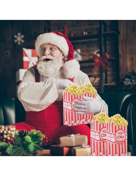 300 Bolsas de Palomitas Desechables 1 Oz Papel Grado Alimenticio