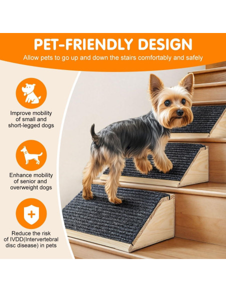 Rampa para Perros VavoPaw Antideslizante Paquete de 2