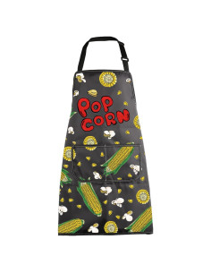 Delantal de Cocina Impermeable MBMSO para Palomitas de Maíz