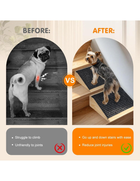 Rampa para Perros VavoPaw Antideslizante Paquete de 2
