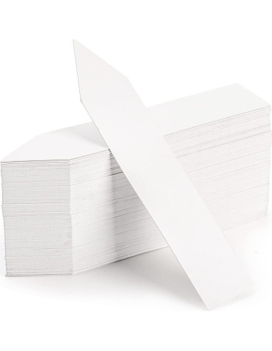 Etiquetas de Plantas Blancas 1000 Pcs Foraineam 10x2 cm