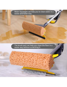 Mopa Esponja Yocada Ajustable 108-132 cm 2 Cabezas 2