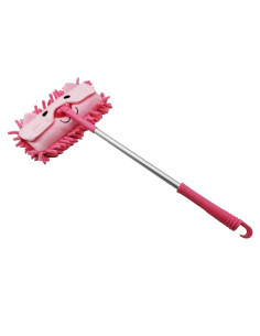 Mini Mopa de Microfibra Chenille Xifando Rosa 50 cm