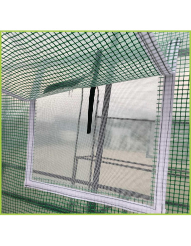 Invernadero Portátil Florencia 145x145x196 cm 12 Estantes