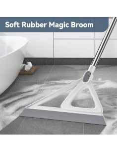 Escoba Mágica Nodirz 137 cm de Silicona para Limpieza 2