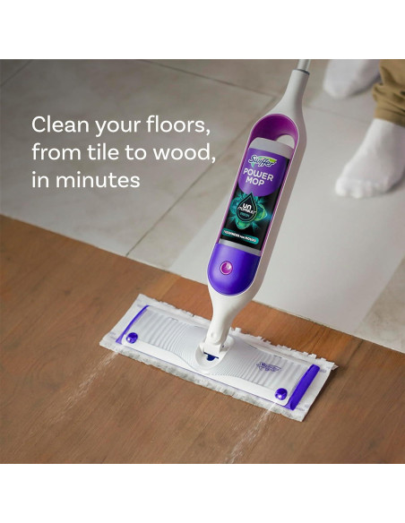 Limpiador de pisos Swiffer PowerMop 2x748ml Unstopables