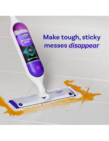 Limpiador de pisos Swiffer PowerMop 2x748ml Unstopables