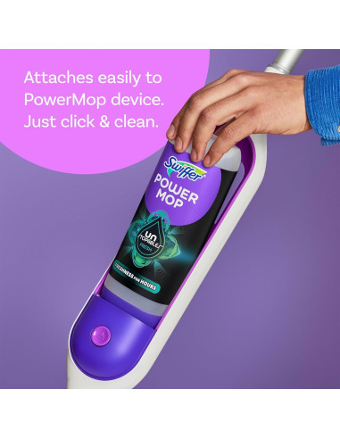Limpiador de pisos Swiffer PowerMop 2x748ml Unstopables