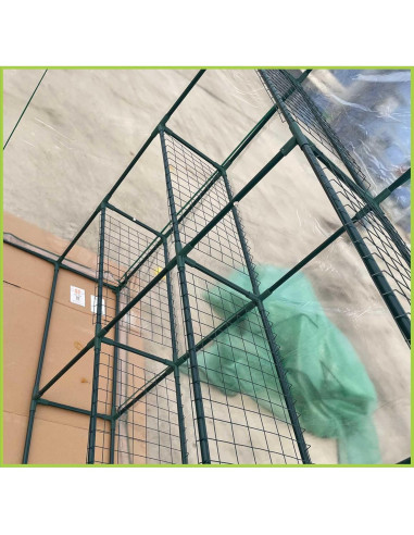 Invernadero Portátil Florencia 145x145x196 cm 12 Estantes