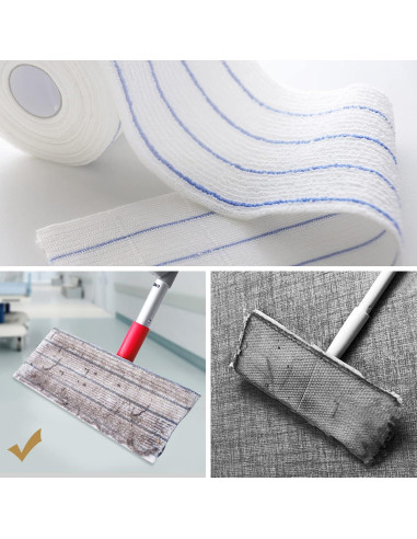 Paños de Microfibra Desechables DrDirt - 15 Hojas 42x12 cm