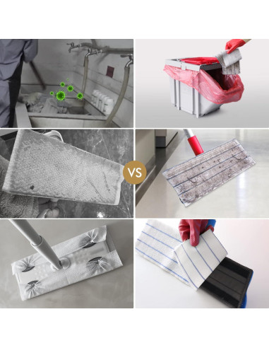 Paños de Microfibra Desechables DrDirt - 15 Hojas 42x12 cm