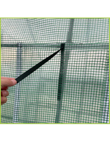 Invernadero Portátil Florencia 145x145x196 cm 12 Estantes