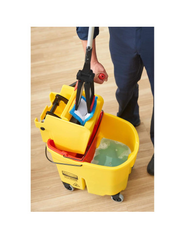Insertador escurridor mopa plana Rubbermaid 2132425 adaptable