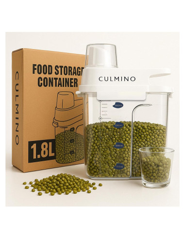 Contenedor de Cereal Hermético Culmino 1.8L BPA Libre