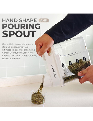 Contenedor de Cereal Hermético Culmino 1.8L BPA Libre