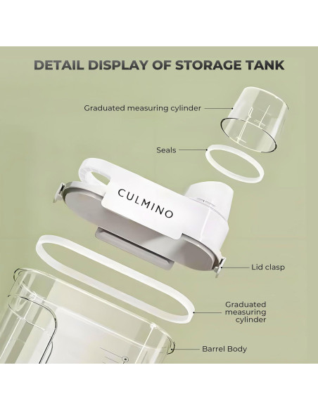 Contenedor de Cereal Hermético Culmino 1.8L BPA Libre