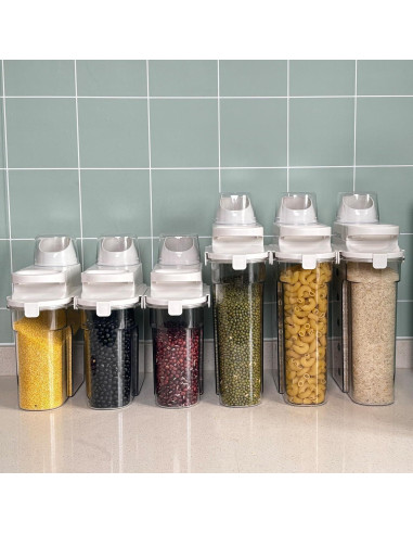 Contenedor de Cereal Hermético Culmino 1.8L BPA Libre