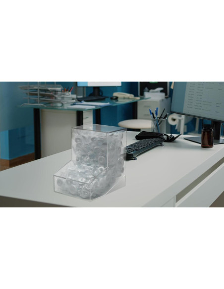Dispensador de Dulces IneVibe 0.62 kg Acrílico Transparente