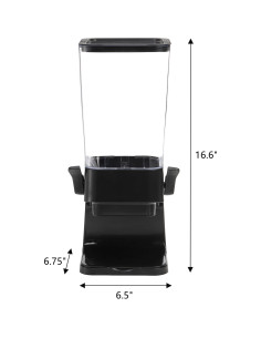 Dispensador de Cereal Frcctre 2 Pack 5.5 L Transparente 2