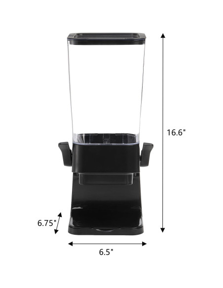 Dispensador de Cereal Frcctre 2 Pack 5.5 L Transparente