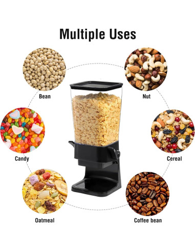 Dispensador de Cereal Frcctre 2 Pack 5.5 L Transparente