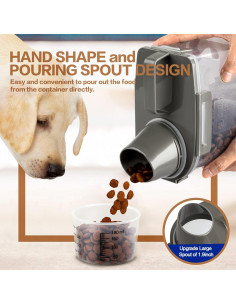 Contenedor de Almacenamiento de Comida para Mascotas TIOVERY 2,84L 2