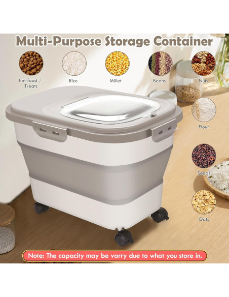 Contenedor de Almacenamiento de Alimentos SSAWcasa 20 lbs