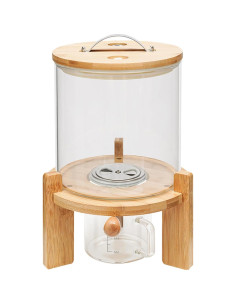 Contenedor de Alimentos de Vidrio 5L con Tapa Hermética 2