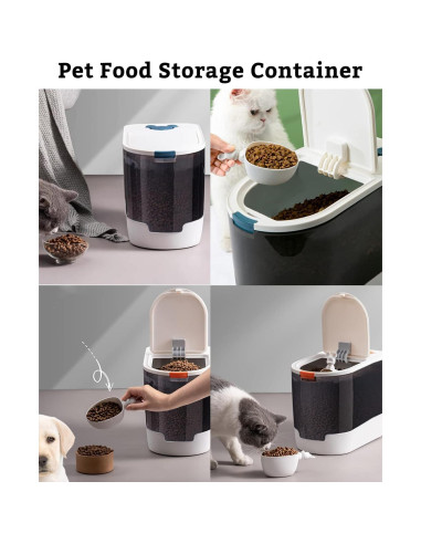 Contenedor de Almacenamiento de Comida BNOSDM 15L Hermético