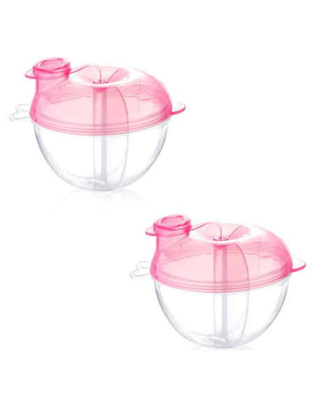 Dispensador de Fórmula para Bebés Accmor Rosa 2 Piezas