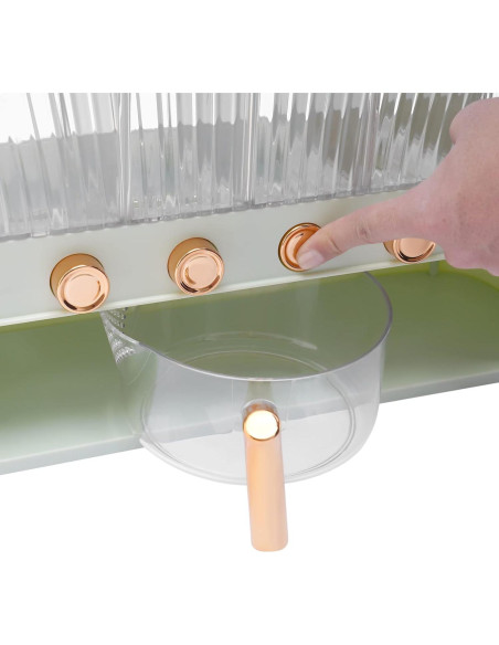 Dispensador de Granos 6 Compartimentos Shawtuuy 10 kg Verde