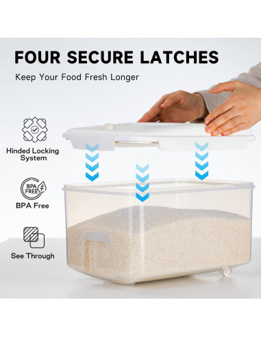 Contenedor de Almacenamiento de Alimentos LivLab 10 lbs