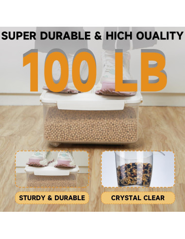 Contenedor de Almacenamiento de Alimentos LivLab 10 lbs